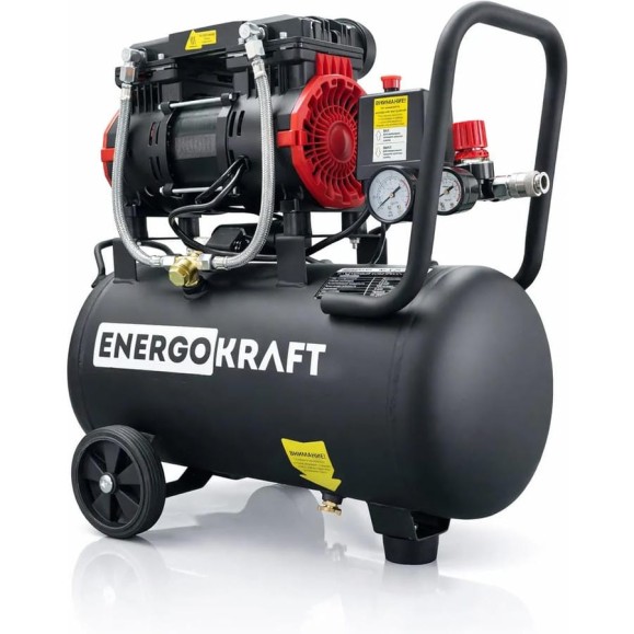 Компрессор ENERGOKRAFT 24 л/ресивер 1800 Вт 320 л/мин AIRMAX 24/320 PRO безмасляный 00-00001148 Компрессор ENERGOKRAFT 24 л/ресивер 1800 Вт 320 л/мин AIRMAX 24/320 PRO безмасляный 00-00001148