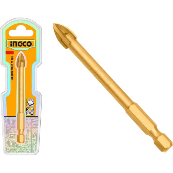 Сверло по плитке и стеклу INGCO 12х87 мм INDUSTRIAL DBG1131201 Сверло по плитке и стеклу INGCO 12х87 мм INDUSTRIAL DBG1131201