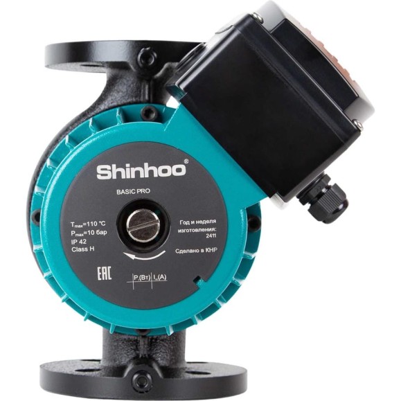 Насос циркуляционный BASIC PRO 40-4SF 1х230V SHINHOO 71241018 Насос циркуляционный BASIC PRO 40-4SF 1х230V SHINHOO 71241018