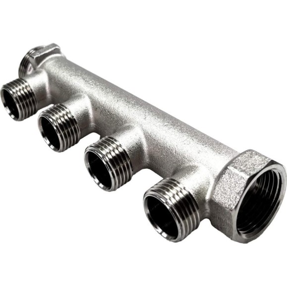 Коллектор STI ГШ 3/4 (НР 1/2×4 выхода), ТТ000019009 Коллектор STI ГШ 3/4 (НР 1/2×4 выхода), ТТ000019009