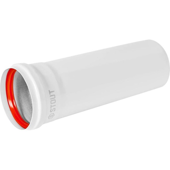 Удлинитель дымохода традиционный STOUT SCR-0080-001000 D80(п-м), L1000 PEE9H4MM77DKQF