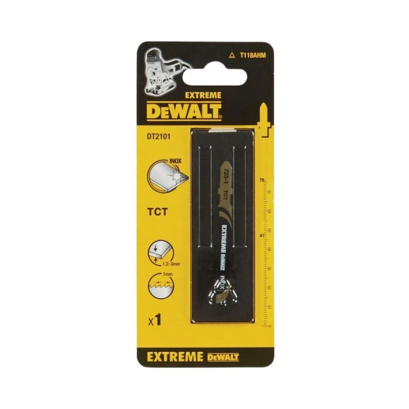 Пилка Dewalt для лобзика DT2101, по металлу, 1 шт. DT2101-QZ Пилка Dewalt для лобзика DT2101, по металлу, 1 шт. DT2101-QZ
