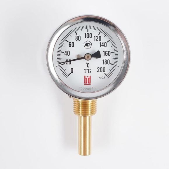 Биметаллический термометр BD ТБ 100Р/64 (0-300 °C), G 1/2, 1,5 рос, 51512161123 Биметаллический термометр BD ТБ 100Р/64 (0-300 °C), G 1/2, 1,5 рос, 51512161123