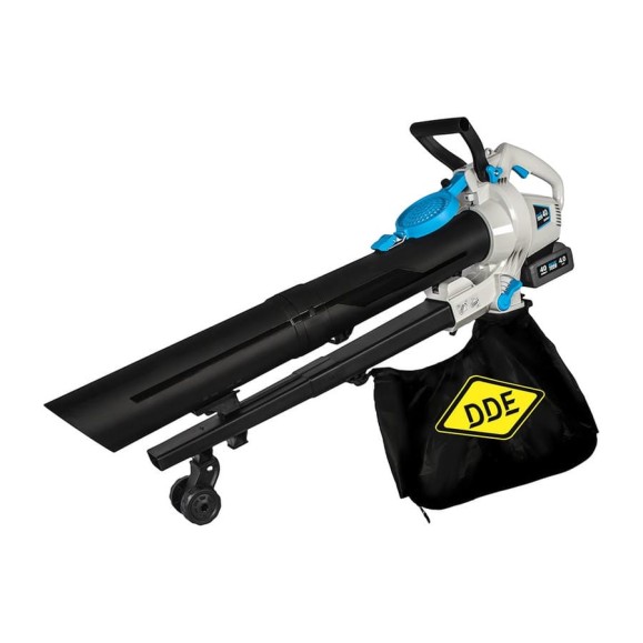 Воздуходув аккумуляторный DDE BlueTech VBB 6040 S (600 м³/ч, 52 м/с, измельчитель, сборник, без ЗУ и АКБ) 912-334 Воздуходув аккумуляторный DDE BlueTech VBB 6040 S (600 м³/ч, 52 м/с, измельчитель, сборник, без ЗУ и АКБ) 912-334
