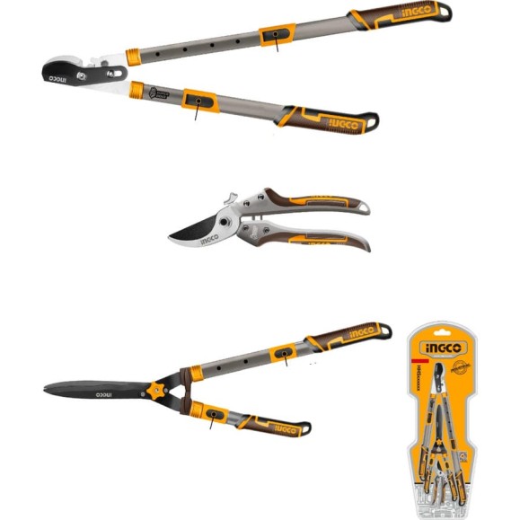 Набор садовых ножниц INGCO 3 шт (6) INDUSTRIAL набор HLT93301