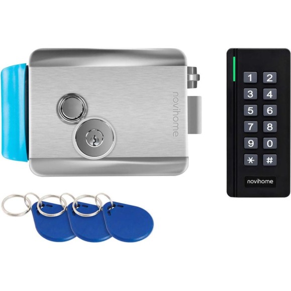 Комплект СКУД Novihome RIM LOCK KIT v., контроллер СКУД и электромеханический замок 4185