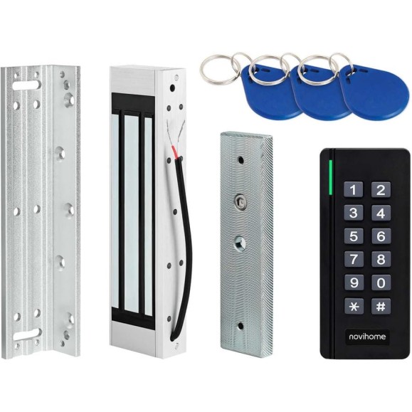 Комплект СКУД Novihome MAGNETIC LOCK KIT v., контроллер СКУД с электромагнитным замком 4186 Комплект СКУД Novihome MAGNETIC LOCK KIT v., контроллер СКУД с электромагнитным замком 4186