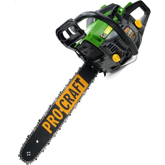 Бензопила ручная PROCRAFT (металл. картер) GS450 Бензопила ручная PROCRAFT (металл. картер) GS450
