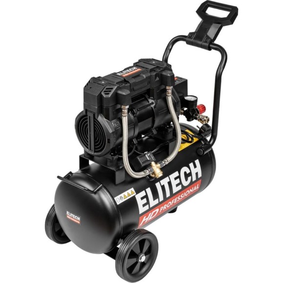 Компрессор безмасляный малошумный Elitech ACF 300-24S (E0501.002.00) 213682