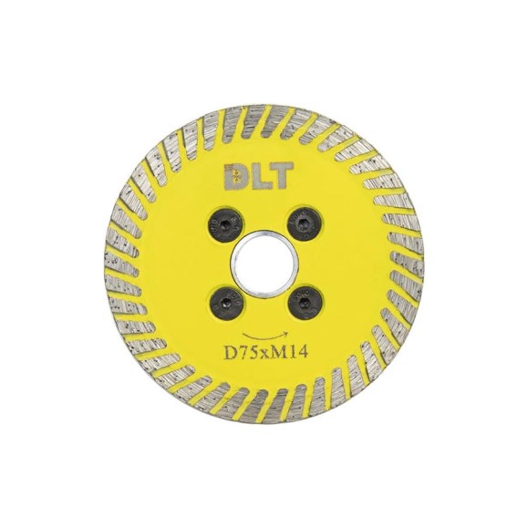 Диск алмазный DLT MINI TURBO 75мм, толщина 2мм, (для чистки клея), арт. 1179 Диск алмазный DLT MINI TURBO 75мм, толщина 2мм, (для чистки клея), арт. 1179