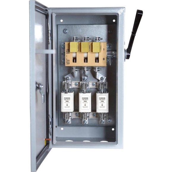 Ящик силовой Электротехник ЯРП-100-54 УХЛ2, с ПН-2 100А (медь), IP54 ET908657 Ящик силовой Электротехник ЯРП-100-54 УХЛ2, с ПН-2 100А (медь), IP54 ET908657