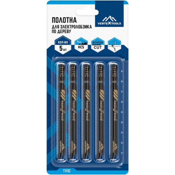 Полотно для электролобзика vertextools T111C Полотно для электролобзика vertextools T111C
