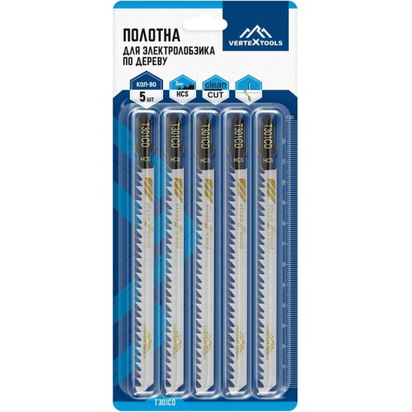 Полотно для электролобзика vertextools T301CD Полотно для электролобзика vertextools T301CD