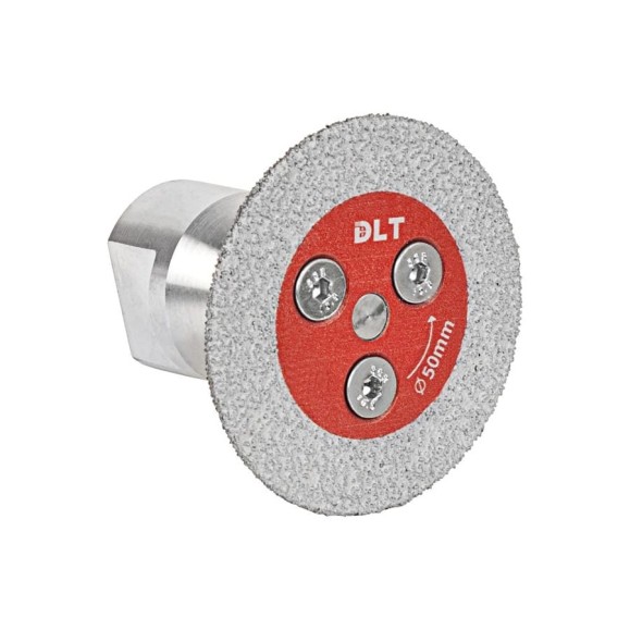 Диск алмазный DLT MINI VACUUM 50мм, посадочный O М14, толщина 2.2мм (керамогранит) 2140 Диск алмазный DLT MINI VACUUM 50мм, посадочный O М14, толщина 2.2мм (керамогранит) 2140