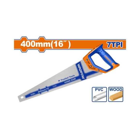 Ножовка по дереву WADFOW 400 мм 7TPI 6/24 WHW1116 Ножовка по дереву WADFOW 400 мм 7TPI 6/24 WHW1116