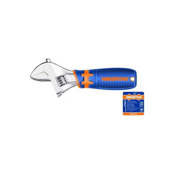 Ключ разводной WADFOW 134 мм, 0-19 мм 10/120 WAW3106