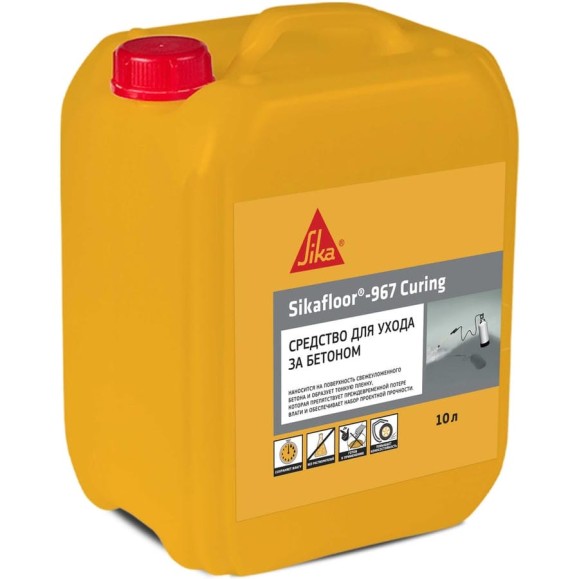 Средство для ухода за бетонным полом на водной основе SIKA Floor-967 канистра 10л 889419 Средство для ухода за бетонным полом на водной основе SIKA Floor-967 канистра 10л 889419