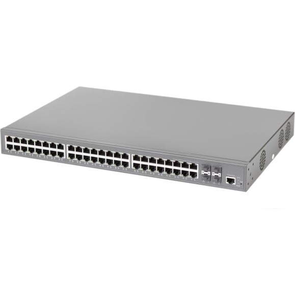 Коммутатор Netlink NL-SW-2L-48TP4S Layer 2+ managed PoE switch: 4_1G/2.5G SFP slots + 48_10/100/1000 RJ45 PoE ports 440 УТ-00003711