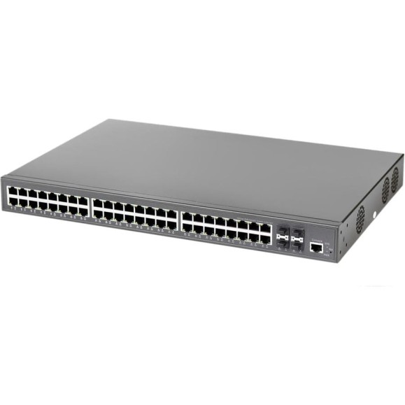 Коммутатор Netlink NL-SW-2L-48TP4X Layer 2+ managed PoE switch: 4_1G/2.5G/10G SFP+ slots + 48_10/100/1000 RJ45 PoE ports 440W УТ-00003716