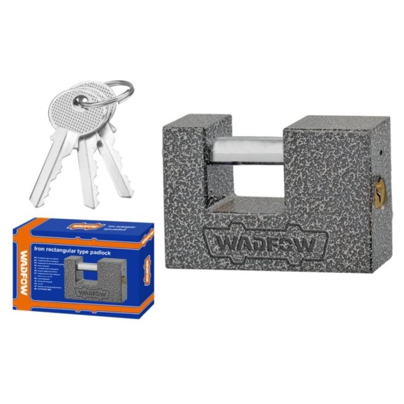 Замок навесной WADFOW 80 мм 6/36 WPD7580 Замок навесной WADFOW 80 мм 6/36 WPD7580