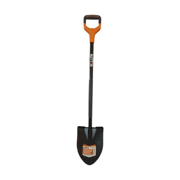 Лопата штыковая RITTER Garden MetalSolid PRO1 (зубчатая, стальной черенок, сварное соединение, ручка 2К) 11012041 Лопата штыковая RITTER Garden MetalSolid PRO1 (зубчатая, стальной черенок, сварное соединение, ручка 2К) 11012041
