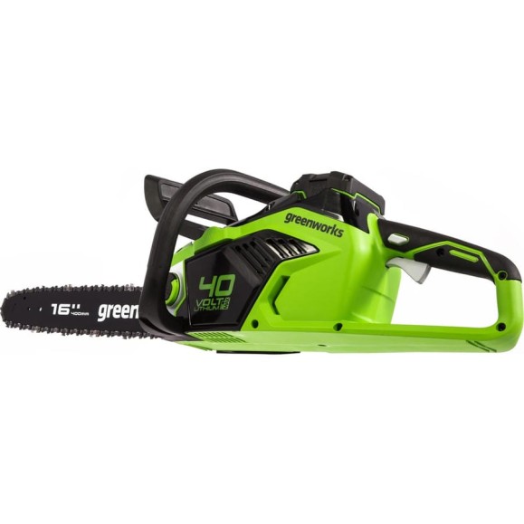 Аккумуляторная бесщеточная цепная пила Greenworks GD40CS18 40V с АКБ 2 А*ч и ЗУ 2005807UA Аккумуляторная бесщеточная цепная пила Greenworks GD40CS18 40V с АКБ 2 А*ч и ЗУ 2005807UA