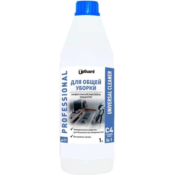 Универсальный очиститель для общей уборки UPGUARD C4 UNIVERSAL CLEANER 1л. Концентрат. 34-1 Универсальный очиститель для общей уборки UPGUARD C4 UNIVERSAL CLEANER 1л. Концентрат. 34-1