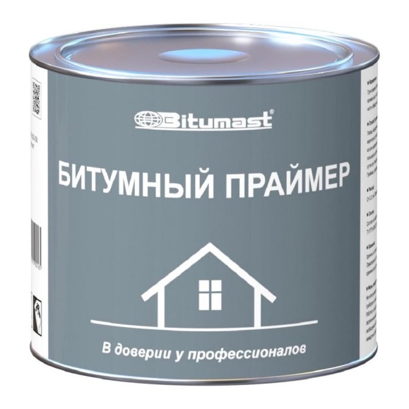 Битумный праймер, 2 л Bitumast 4607952900165