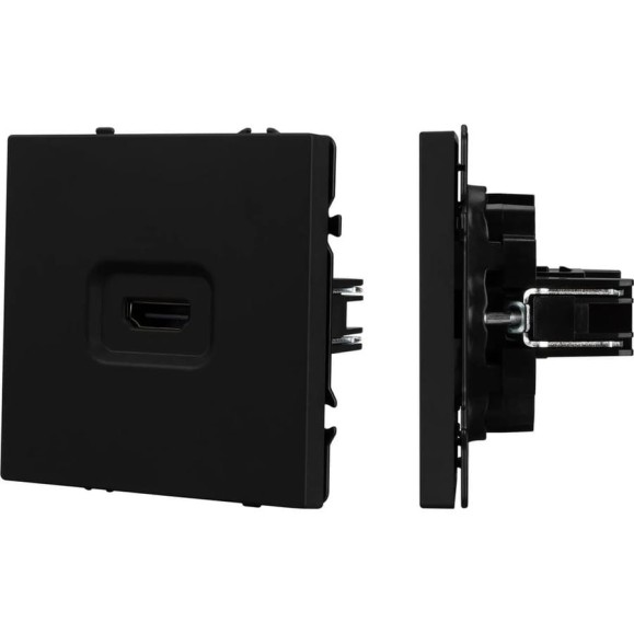 Механизм HDMI розетки Arlight SCT-NOBE-MHD1-SFPL-BK 1шт 061841 Механизм HDMI розетки Arlight SCT-NOBE-MHD1-SFPL-BK 1шт 061841