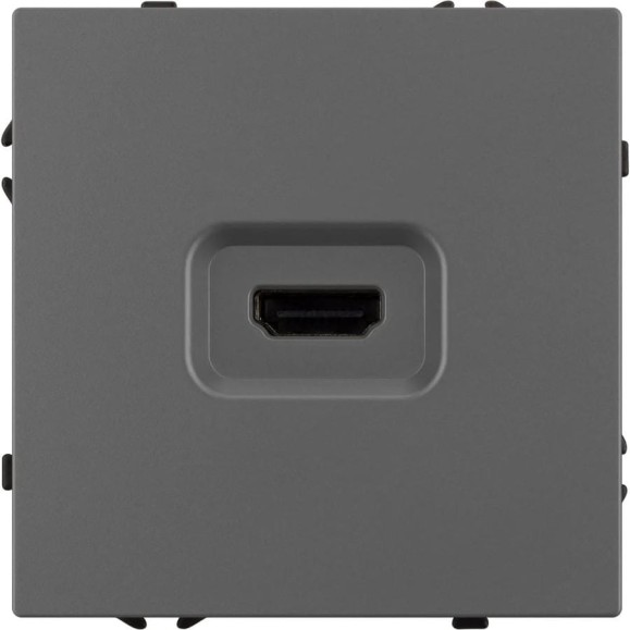 Механизм HDMI розетки Arlight SCT-NOBE-MHD1-SFPL-GR 1шт 061844 Механизм HDMI розетки Arlight SCT-NOBE-MHD1-SFPL-GR 1шт 061844