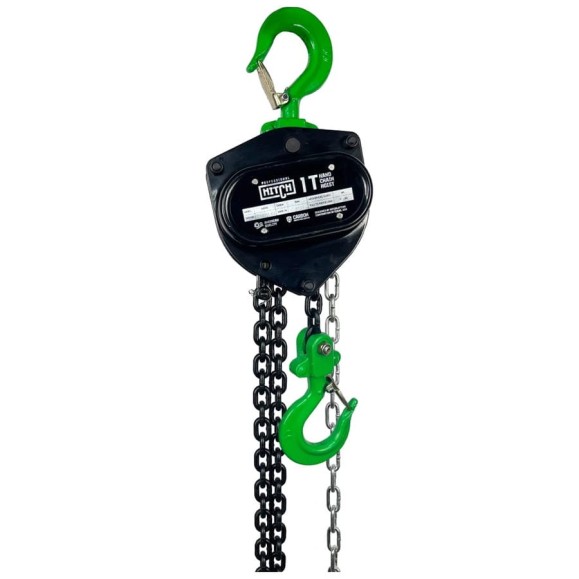 Таль ручная цепная HITCH CH210, 1 т, 12 м SZ068914 Таль ручная цепная HITCH CH210, 1 т, 12 м SZ068914