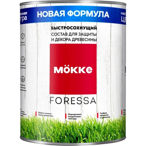Алкидная пропитка MÖKKE FORESSA рябина, 2.5л, 4459 Алкидная пропитка MÖKKE FORESSA рябина, 2.5л, 4459
