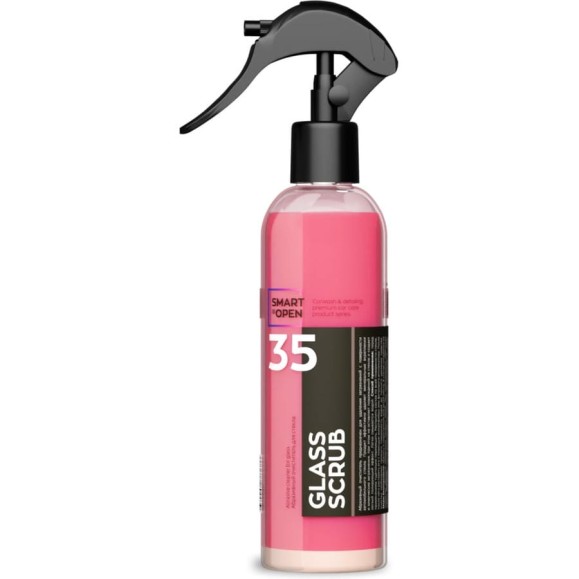 Абразивный очиститель для стекла GLASS SCRUB 35, 0,25 л Smart Open 1535025 Абразивный очиститель для стекла GLASS SCRUB 35, 0,25 л Smart Open 1535025