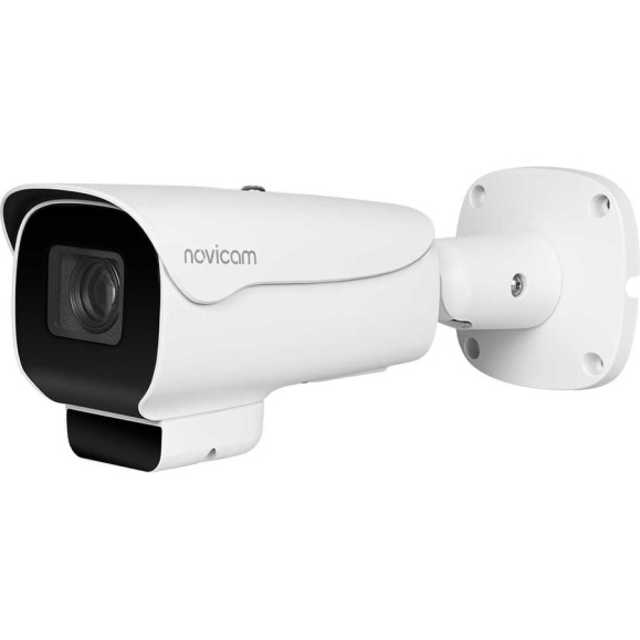Камера видеонаблюдения IP цилиндрическая Novicam ULTRA 58MV 1/2.8 STARVIS CMOS, 5 Мп 25 к/с, моторизованный 2.7-13.5 мм, ИК 60 м, PoE уличная всепогодная v. 1012V