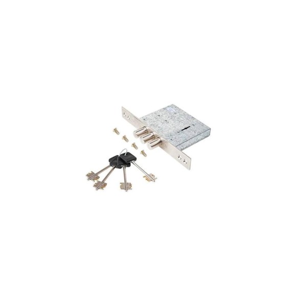 Замок врезной Apecs сувальдный Premier T-57/S8-NI (4 keys, 60mm) 00033841 Замок врезной Apecs сувальдный Premier T-57/S8-NI (4 keys, 60mm) 00033841