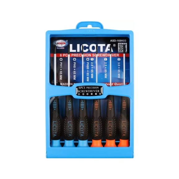 Набор отверток для точной механики Licota ASD-168K03