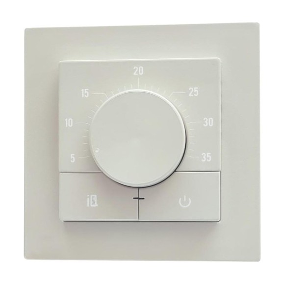 Терморегулятор IQWATT IQ Thermostat Dm песочный 101680 Терморегулятор IQWATT IQ Thermostat Dm песочный 101680