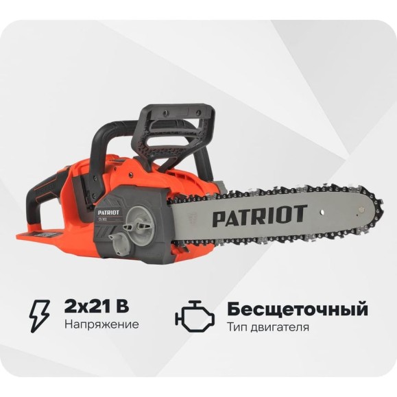 Цепная аккумуляторная пила PATRIOT СS 302 2х21 В UES 250205021 Цепная аккумуляторная пила PATRIOT СS 302 2х21 В UES 250205021