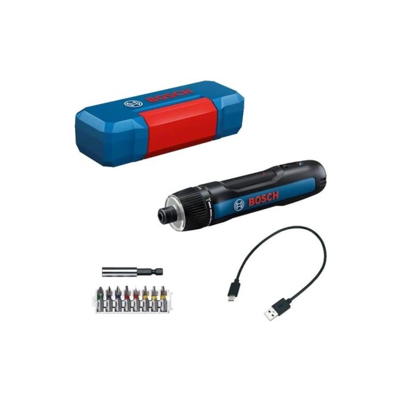 Аккумуляторная отвертка Bosch GO 3, кейс + набор бит 06019H2201 Аккумуляторная отвертка Bosch GO 3, кейс + набор бит 06019H2201