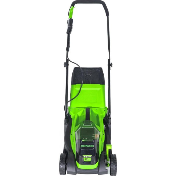 Газонокосилка аккумуляторная GreenWorks 24V, 33 см, бесщеточная, без АКБ и ЗУ 2516107 Газонокосилка аккумуляторная GreenWorks 24V, 33 см, бесщеточная, без АКБ и ЗУ 2516107