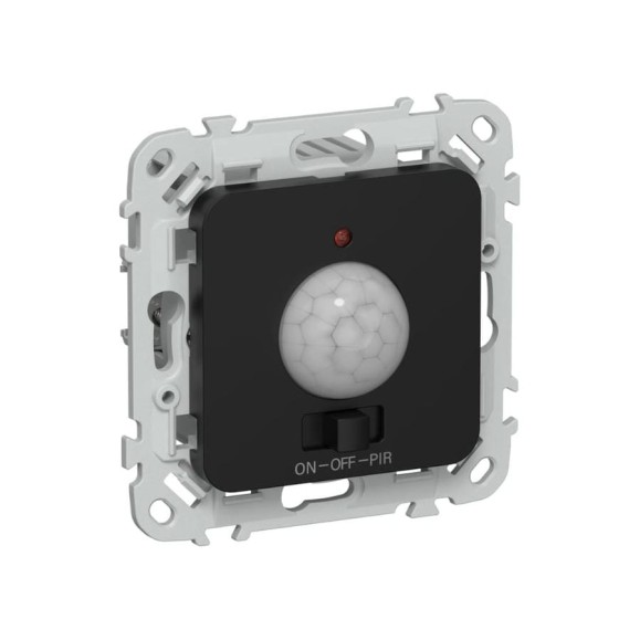 Датчик движения IEK FLITE с N 400Вт ДД-3-ФлЧ черный FI-MS21-N-110-07-N-K02