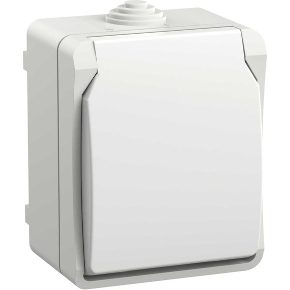 Розетка IEK FORS с з/к/ш о/у 16А IP54 РСб20-3-ФБ, белый ERS12-K01-16-54-DC Розетка IEK FORS с з/к/ш о/у 16А IP54 РСб20-3-ФБ, белый ERS12-K01-16-54-DC