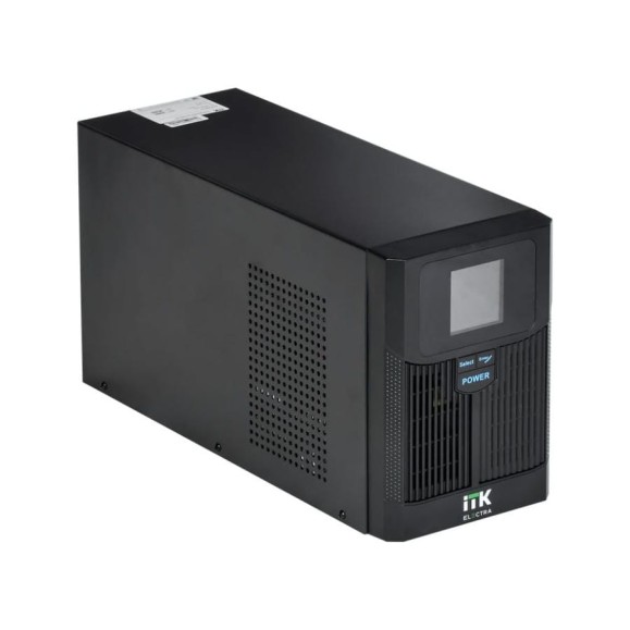Источник бесперебойного питания ITK ELECTRA LT 1,5кВА/1,2кВт без АКБ USB ELT-1500VA-1-L