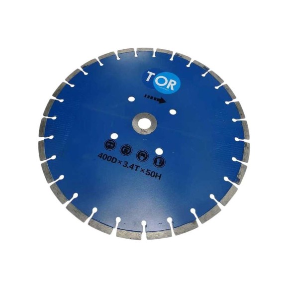 Диск по бетону для швонарезчиков HQR500A-2 (E) 400Dx3,6Tx50H (Cutter Disc 400 mm) TOR 1019724 Диск по бетону для швонарезчиков HQR500A-2 (E) 400Dx3,6Tx50H (Cutter Disc 400 mm) TOR 1019724