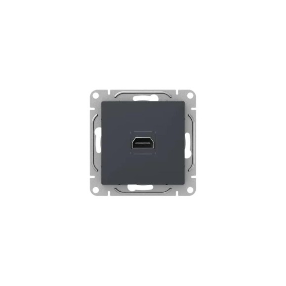 Механизм розетки EKF Эпика HDMI, графит UP1-SOG-HDMI Механизм розетки EKF Эпика HDMI, графит UP1-SOG-HDMI