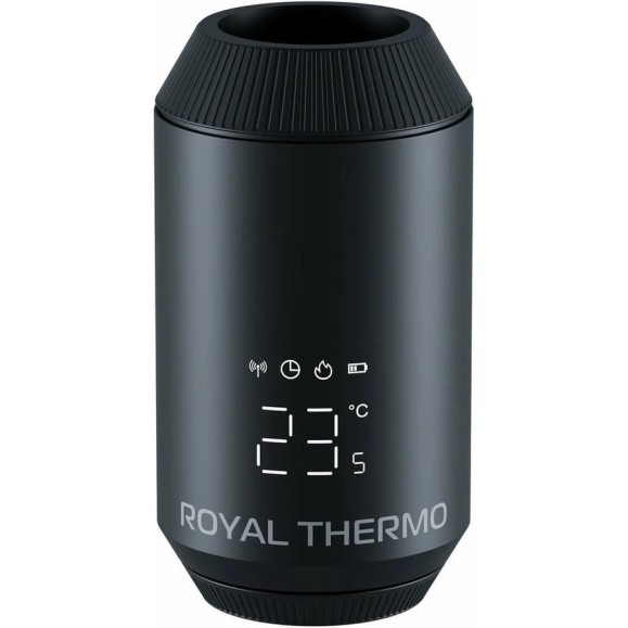 Термостат радиаторный электронный Royal Thermo Smart Heat 2.0, черный НС-1735445 Термостат радиаторный электронный Royal Thermo Smart Heat 2.0, черный НС-1735445