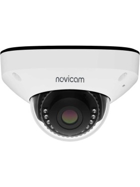 Камера видеонаблюдения IP купольная ULTRA 54M  1/2.8 STARVIS CMOS, 5 Мп 25 к/с, 2.8 мм, ИК 30 м, PoE уличная всепогодная v. Novicam 1010V