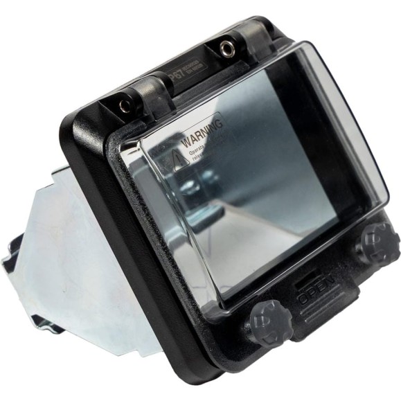 Окно 5 модулей Voltz черное тип 2, IP67 0405A-кмп