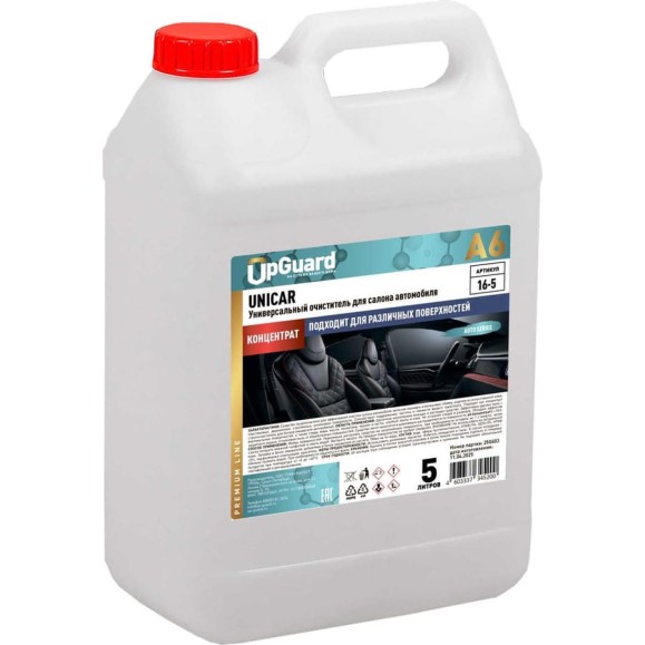 Универсальный очиститель для салона автомобиля UPGUARD A6 UniCar 5л 16-5