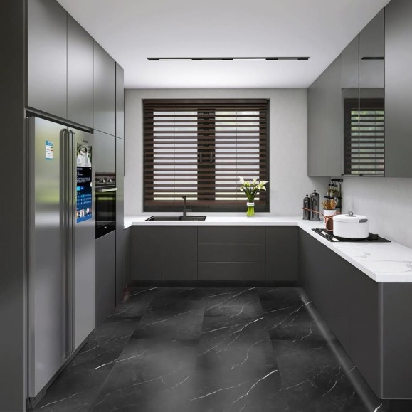 Кварцвиниловая плитка FLOORWOOD SPC Kerama 0,5/43 900 × 600 × 4 мм, 57М41 Самон 2,70 кв.м. Т0033908